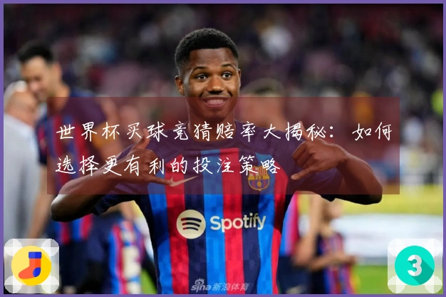 世界杯买球竞猜赔率大揭秘：如何选择更有利的投注策略